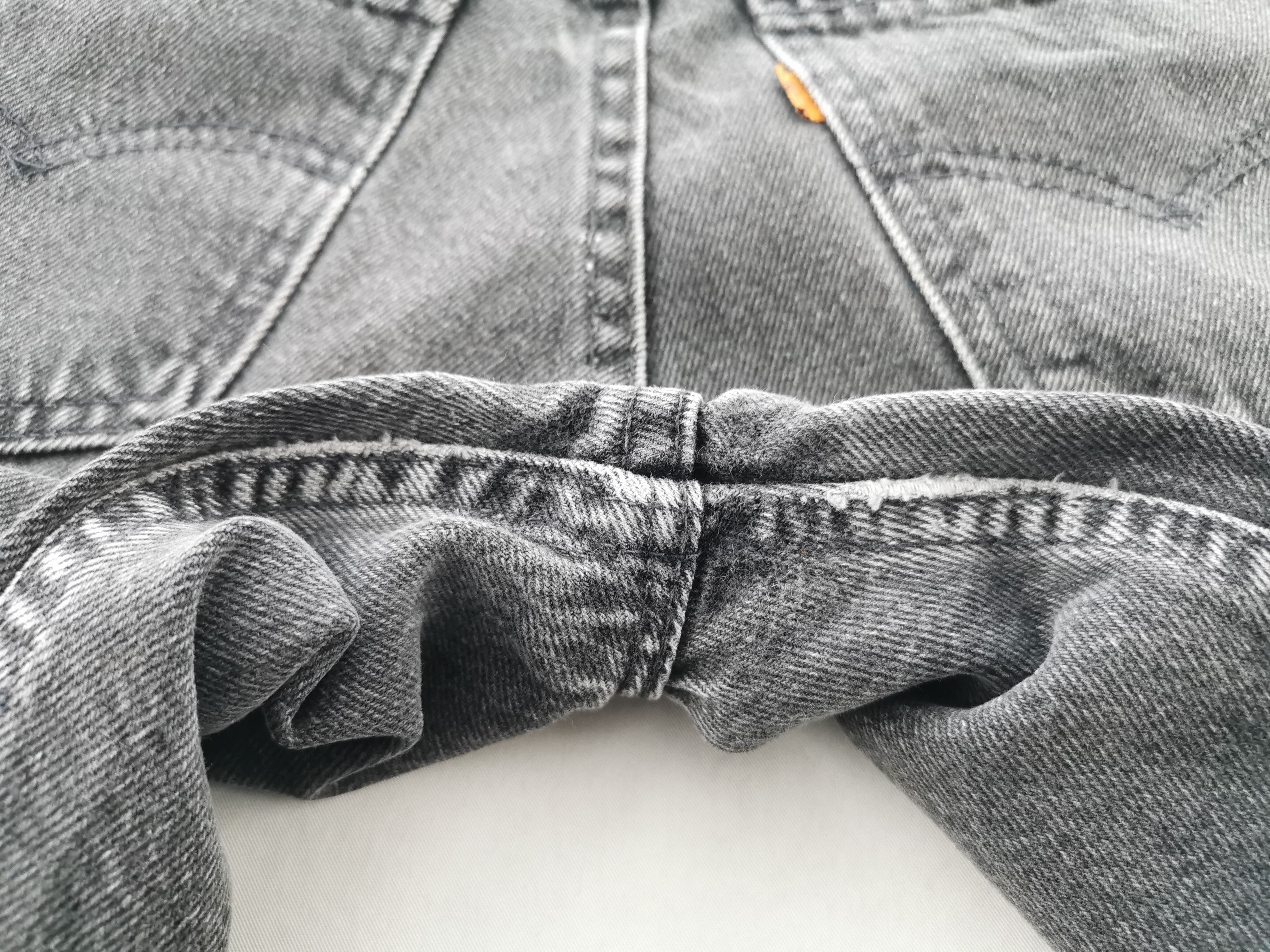 Levi's Vintage 90's Levis Lot 550 Orange Tab Denim Made In USA Size US 26 / EU 42 - 6 Thumbnail