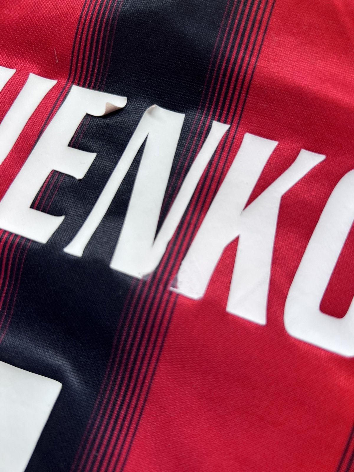 Adidas 2004/05 Adidas AC Milan #7 SHEVCHENKO Home Soccer Jersey XL Size US XL / EU 56 / 4 - 15 Thumbnail