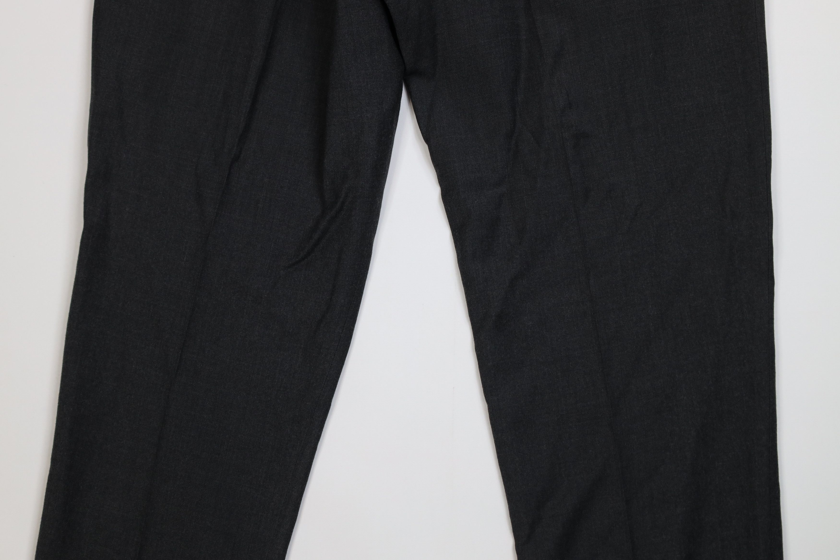 Eddie Bauer Vintage 90s Eddie Bauer Wool Knit Cuffed Chino Pants Gray Size US 36 / EU 52 - 10 Thumbnail