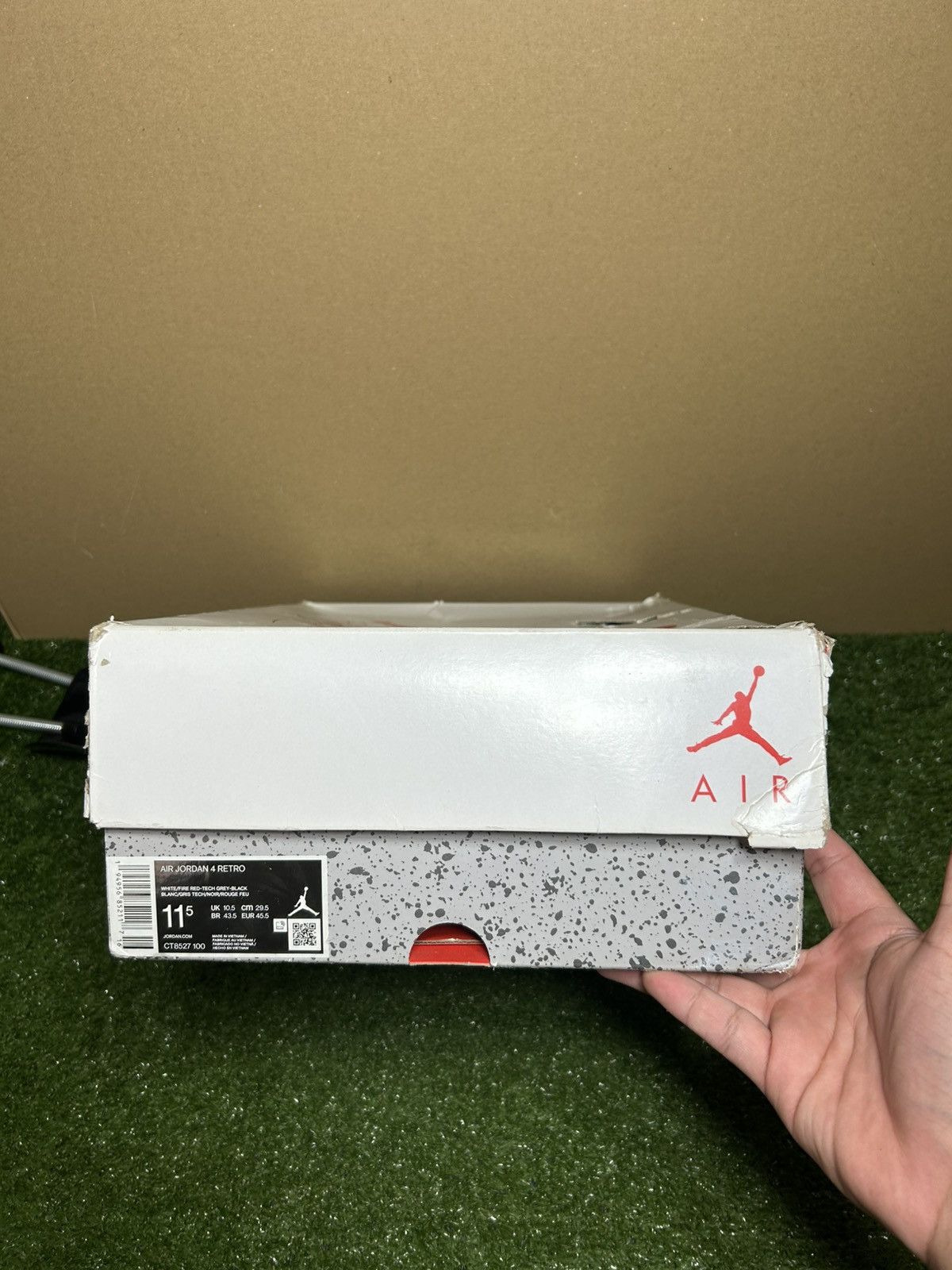 Jordan Brand Jordan 4 white Oreo 2021 Size US 11.5 / EU 44-45 - 12 Thumbnail