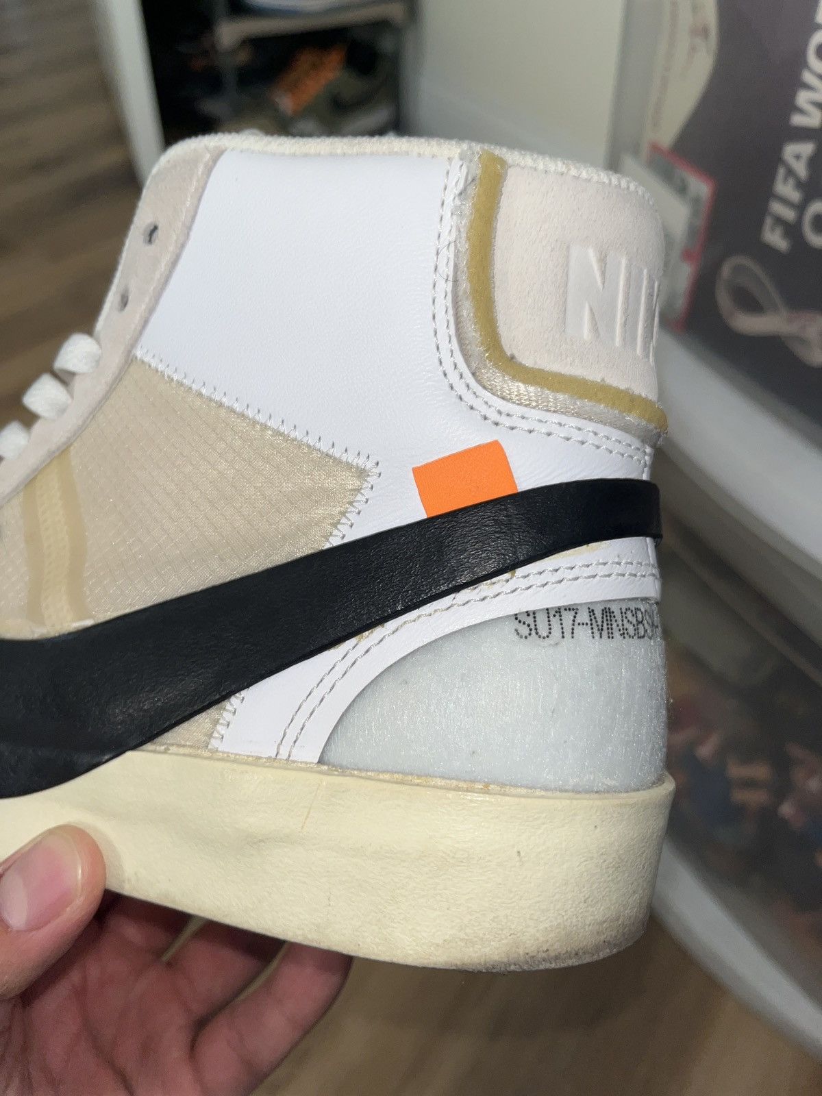 Nike × Off-White Nike OFF WHITE Blazer Mid “THE TEN” Size US 8 / EU 41 - 18 Thumbnail