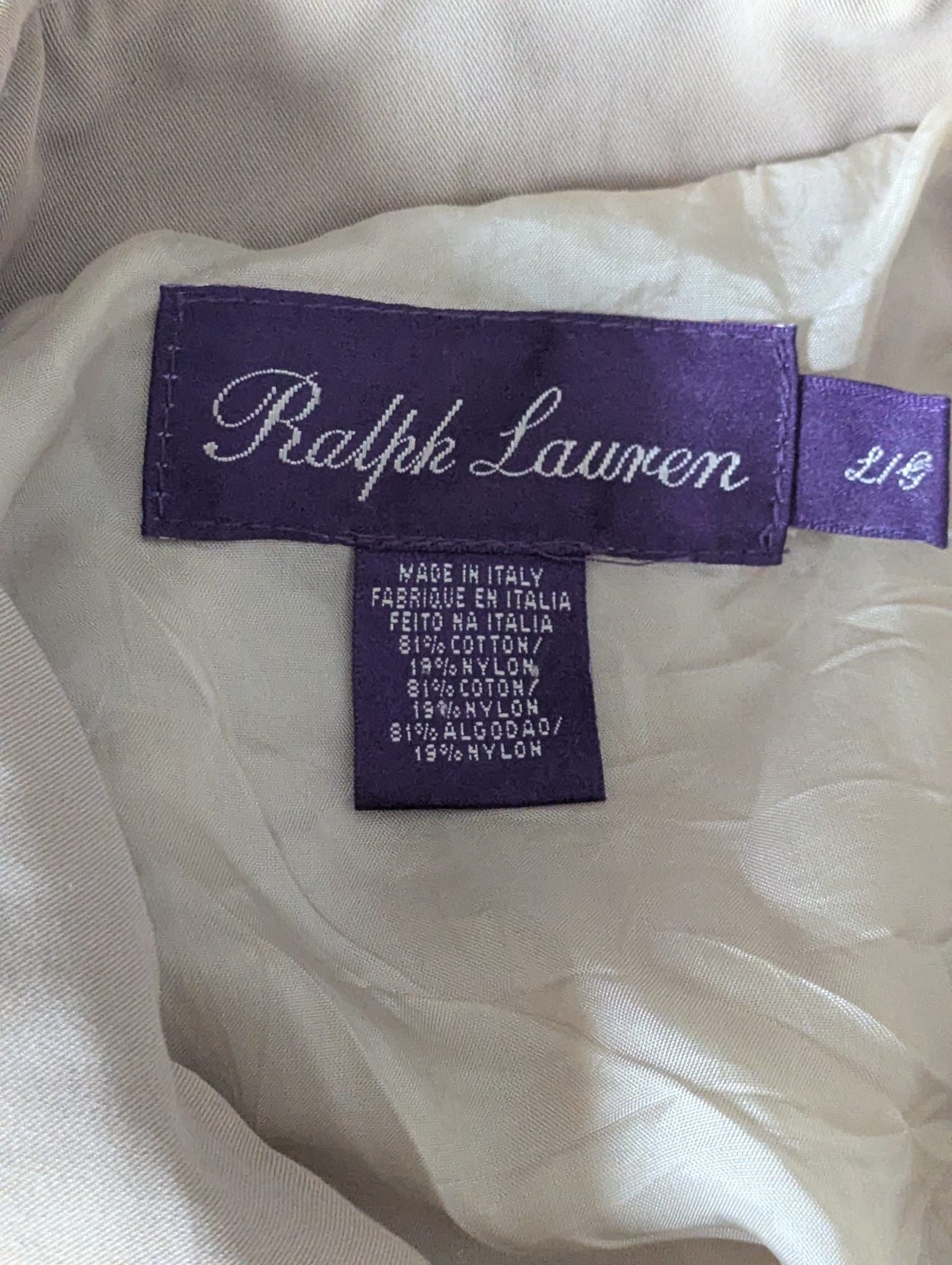 Ralph Lauren Purple Label Ralph lauren Purple Label Trench Coat Size US L / EU 52-54 / 3 - 2 Thumbnail
