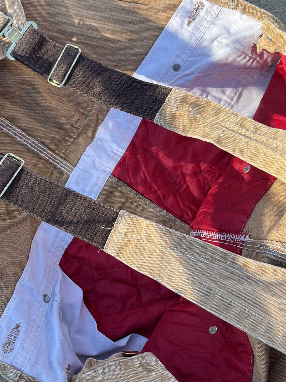 Carhartt RARE VINTAGE 90’S CARHARTT DOUBLE KNEE OVERALLS Size US 44 / EU 60 - 17 Thumbnail