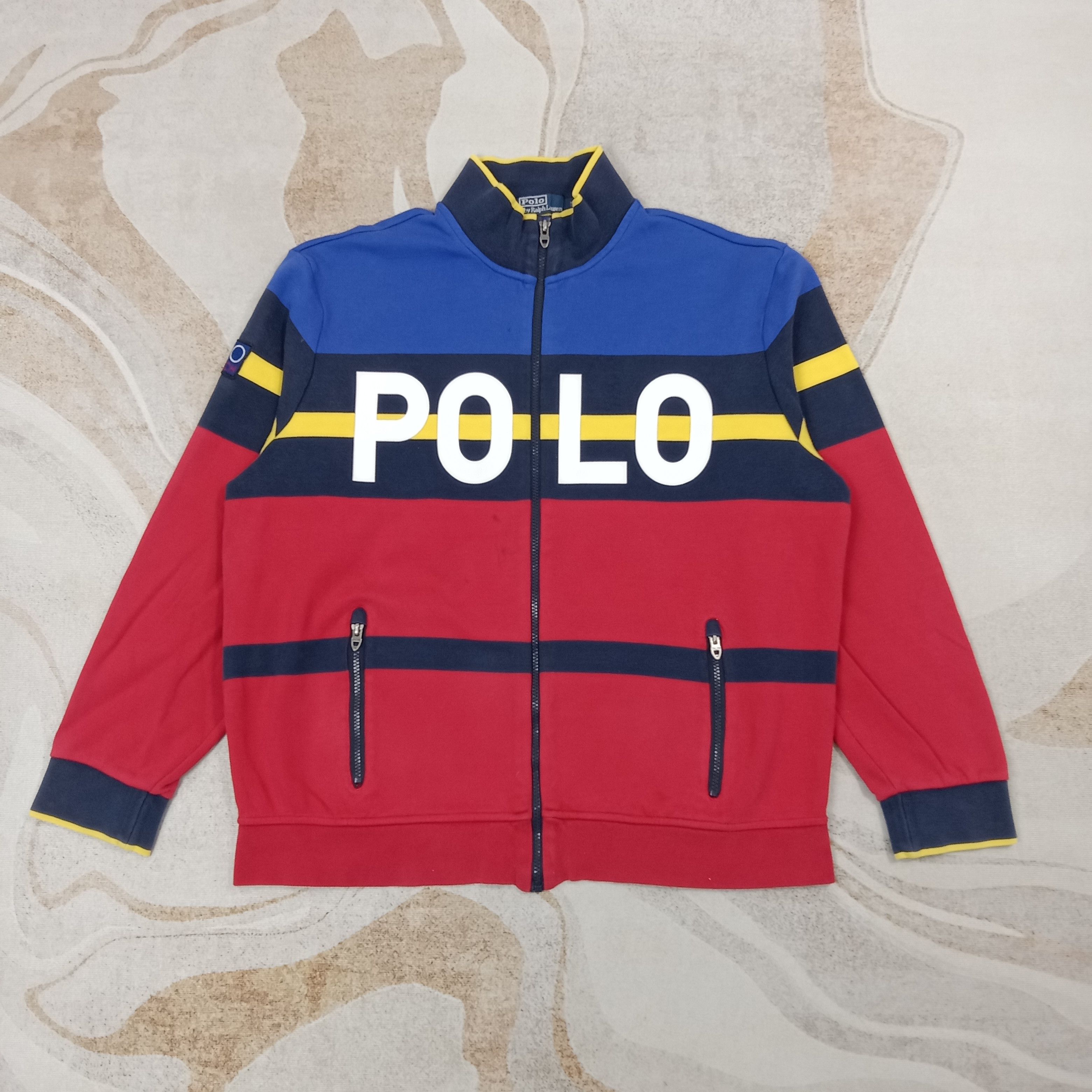 Polo Ralph Lauren Polo by Ralph Lauren Retro Sweater Jacket C269N3 Size US XL / EU 56 / 4 - 1 Thumbnail
