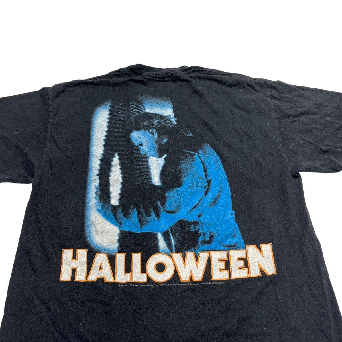 Vintage 2001 Halloween Blue Grape Tee Size US L / EU 52-54 / 3 - 2 Thumbnail