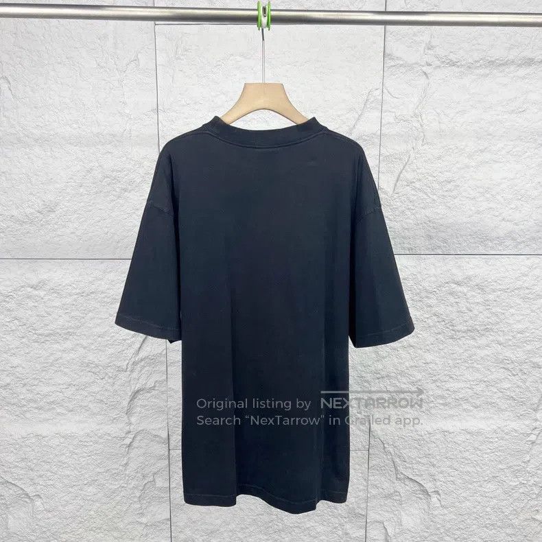 Balenciaga Balenciaga Black Fuzzy Coca-Cola Letter Print Crewneck Sho Size US S / EU 44-46 / 1 - 2 Thumbnail
