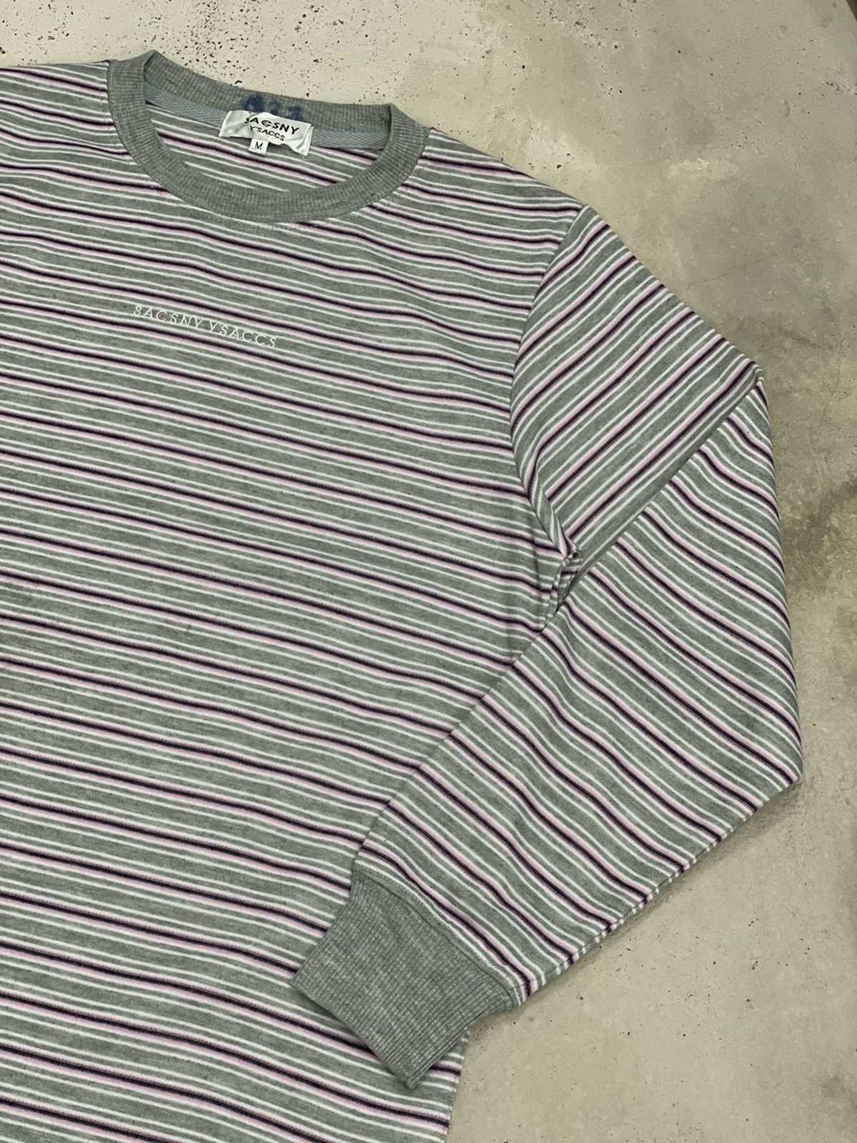 Designer Y’saccs Sacsny Yohji Yamamoto Stripe Colorway Sweatshirt Size US M / EU 48-50 / 2 - 5 Thumbnail