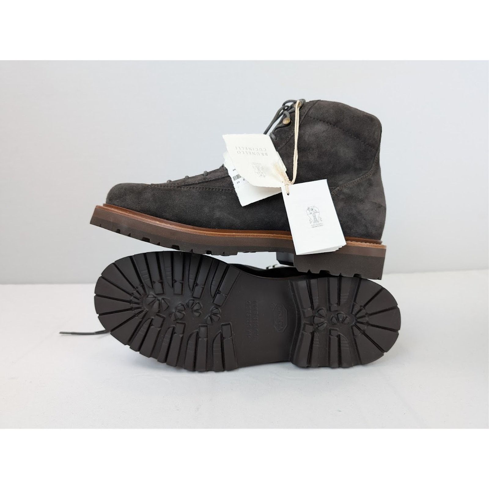 Brunello Cucinelli o1rshd1 Ankle Boots in Gray Size US 10 / EU 43 - 12 Thumbnail