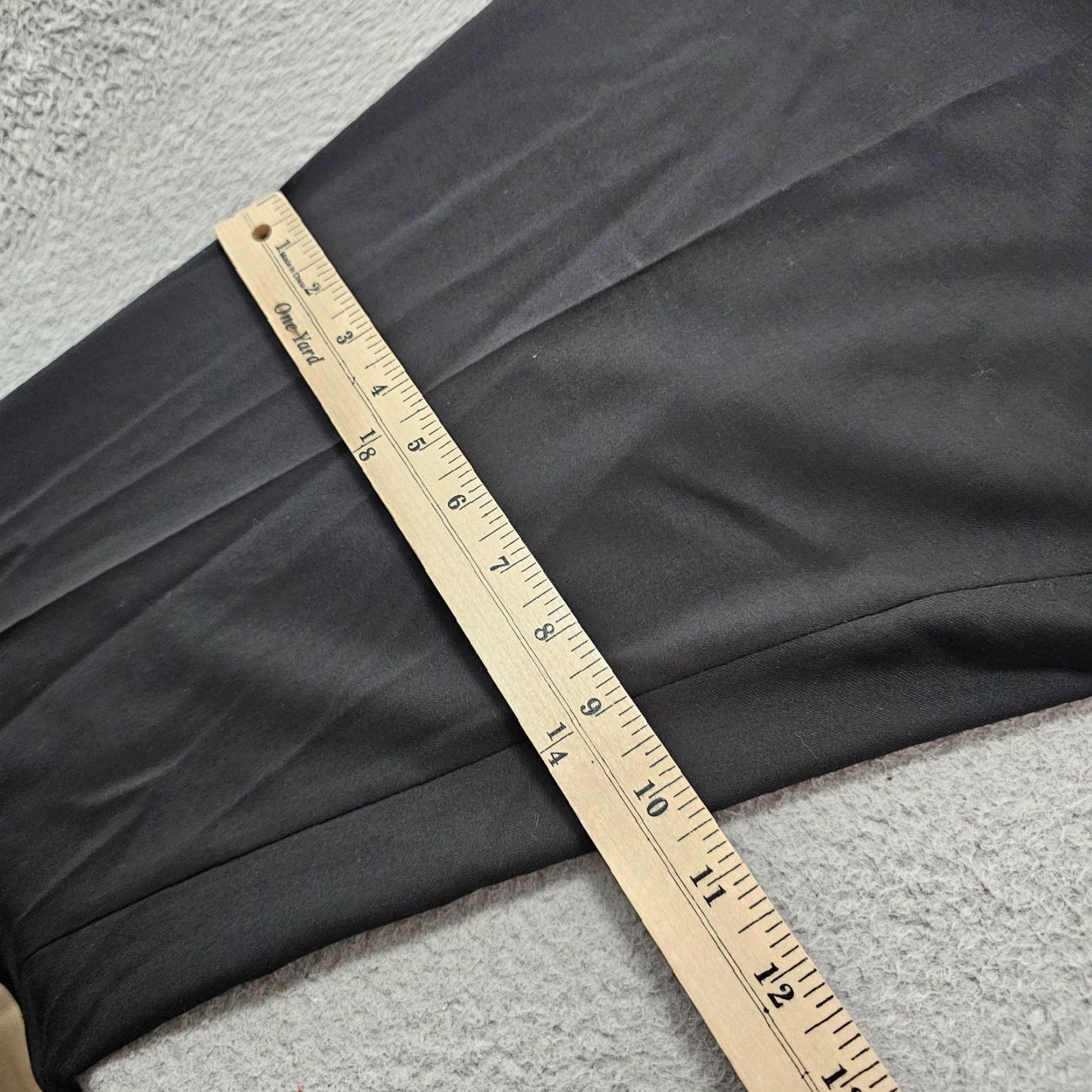 Kenneth Cole Kenneth Cole Reaction Pants Mens 40x32 Black Dress Slacks Flat Front Office Work Stretch Pockets Size US 40 / EU 56 - 7 Thumbnail