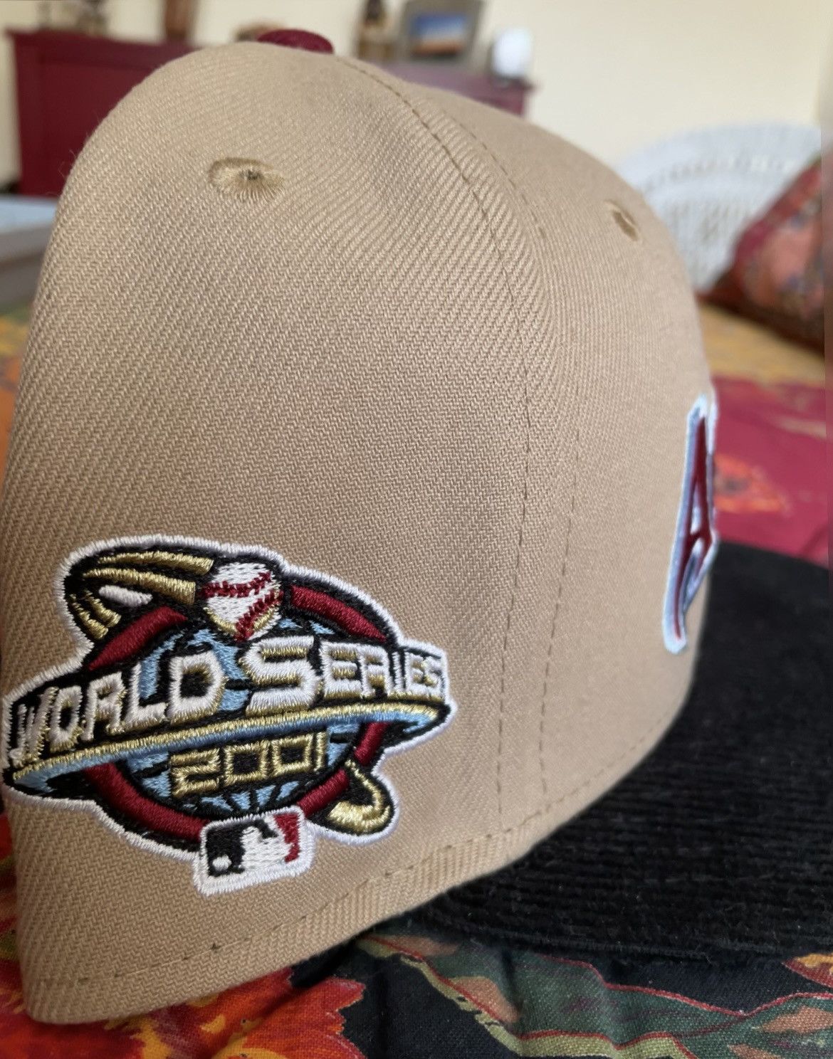 New Era Khaki Diamondbacks New Era Fitted Size 7 Size ONE SIZE - 2 Thumbnail