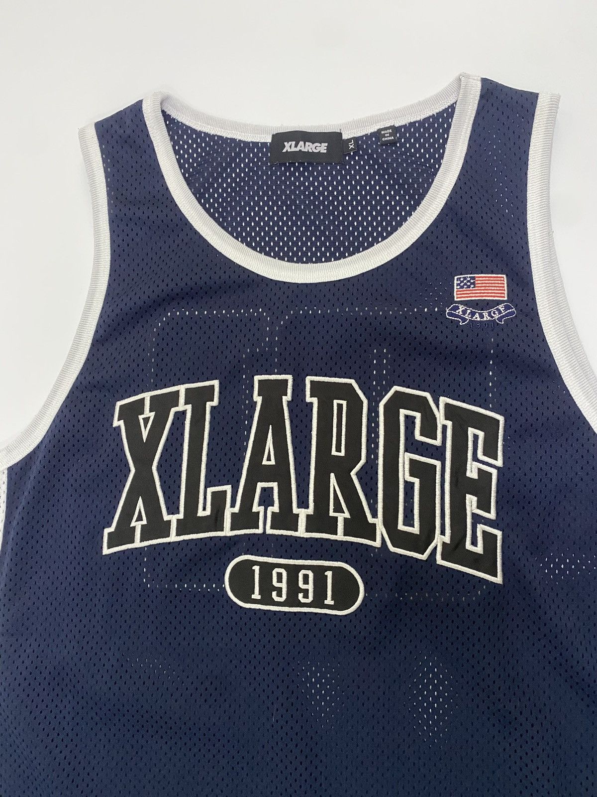 X-LARGE Xlarge Mesh Tank Top Size US XL / EU 56 / 4 - 2 Thumbnail