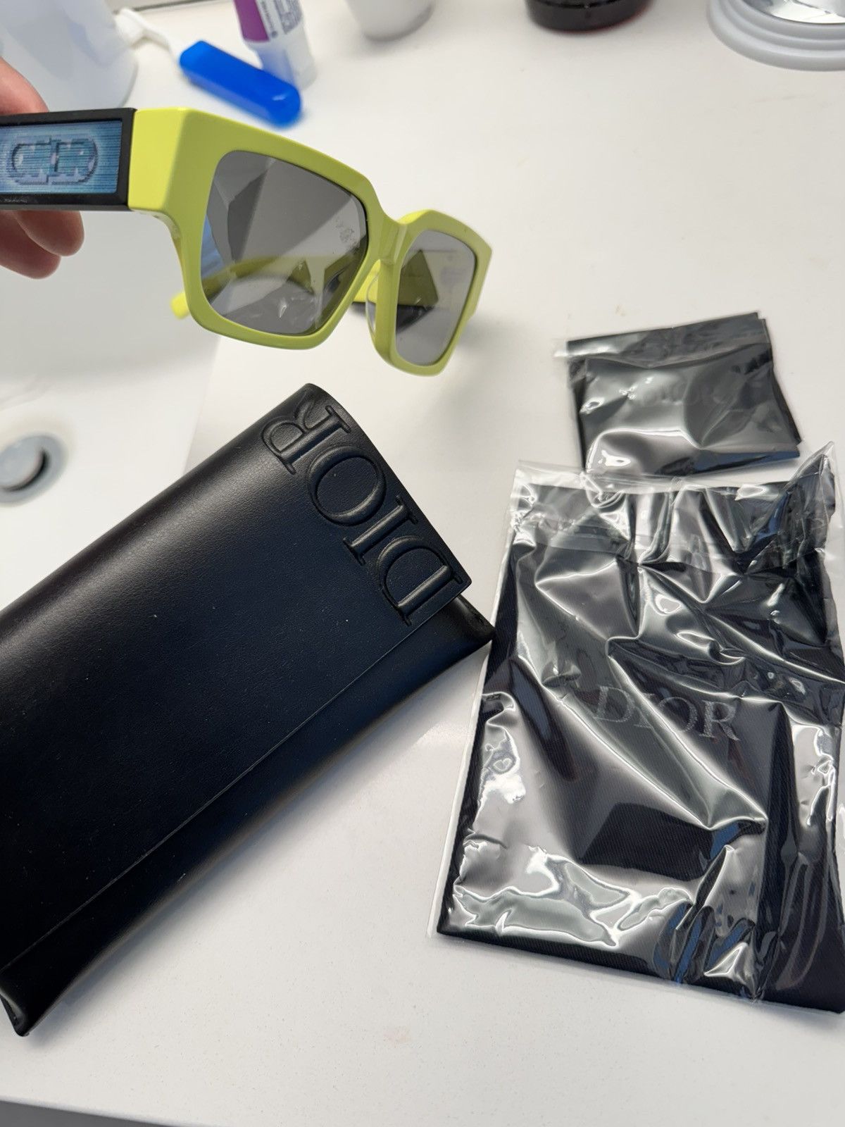 Dior Christian Dior Holographic CD Logo Sunglasses , DM40106U Size ONE SIZE - 1 Thumbnail