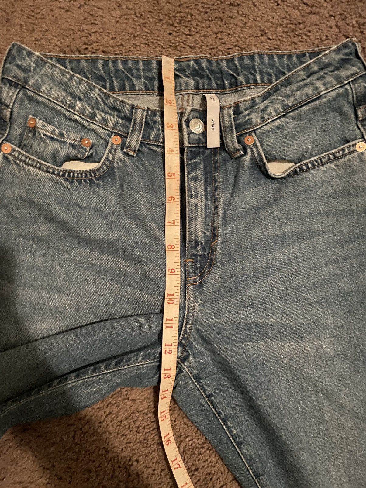 Levi's × Vintage Vintage Baggy Flared Blue Jeans Size US 29 - 4 Thumbnail