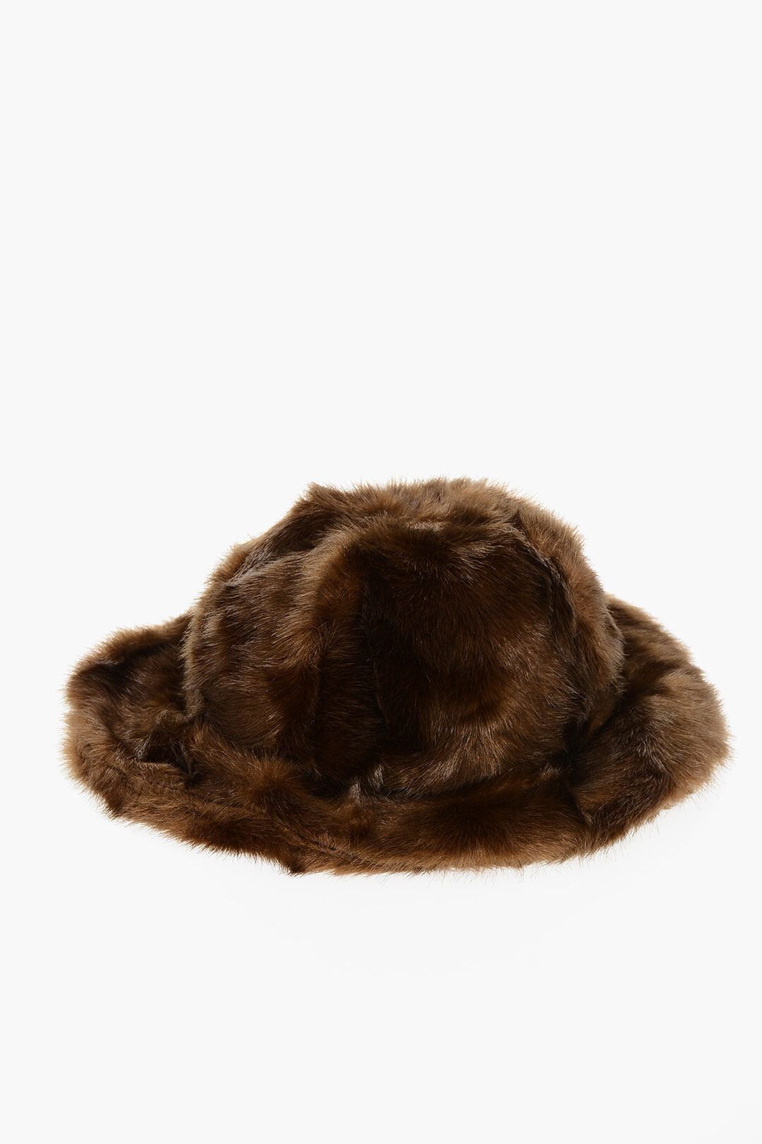Dsquared2 Solid Faux Fur Bucket Hat Size ONE SIZE - 1 Thumbnail