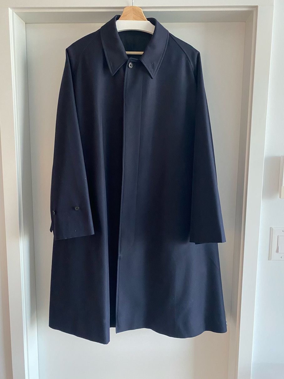 Kaptain Sunshine Kaptain Sunshine Walker Coat FW22 Navy 38 | Grailed