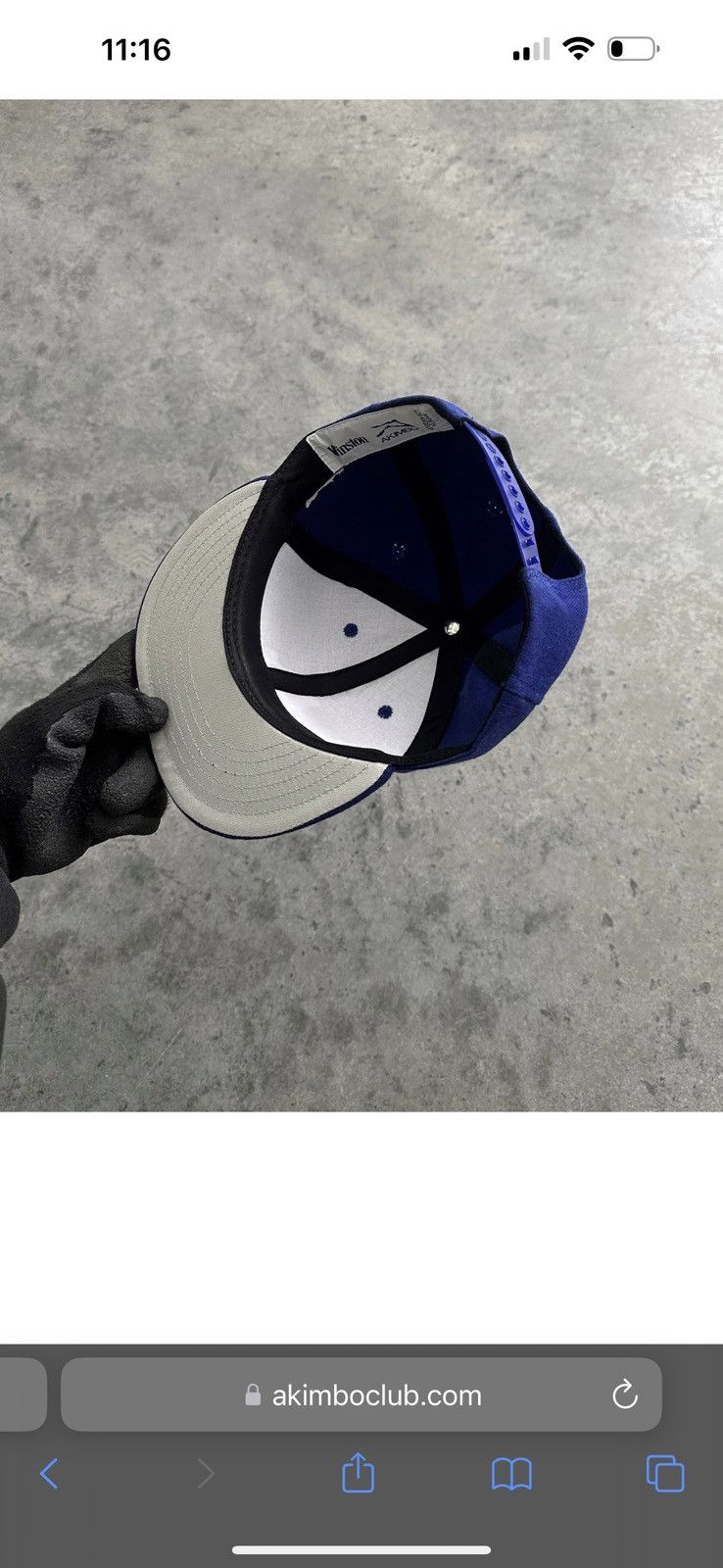 Akimbo Club LA Noodle Snap back Tyyrell Winston Size ONE SIZE - 4 Thumbnail