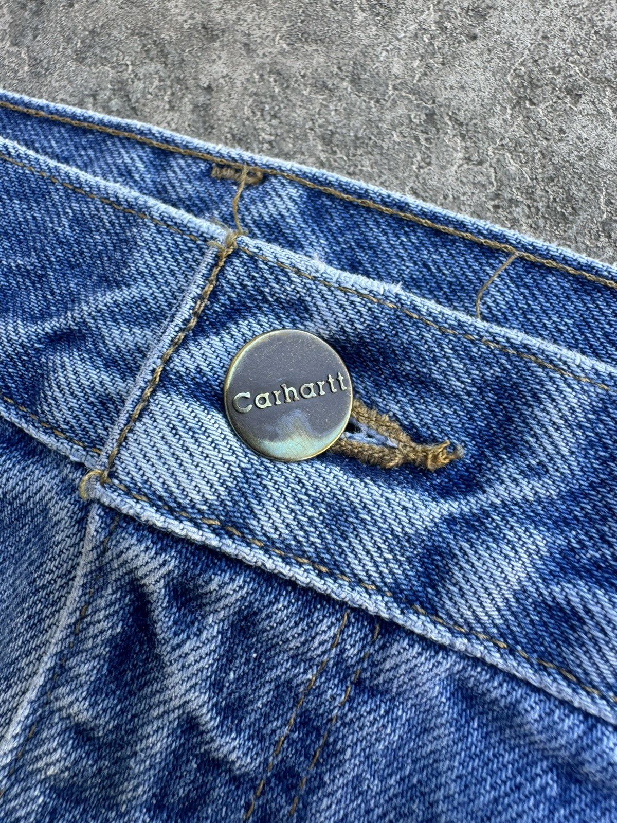 Carhartt × Vintage Carhartt B73 Double Knee Carpenter Pant Size US 38 / EU 54 - 10 Thumbnail
