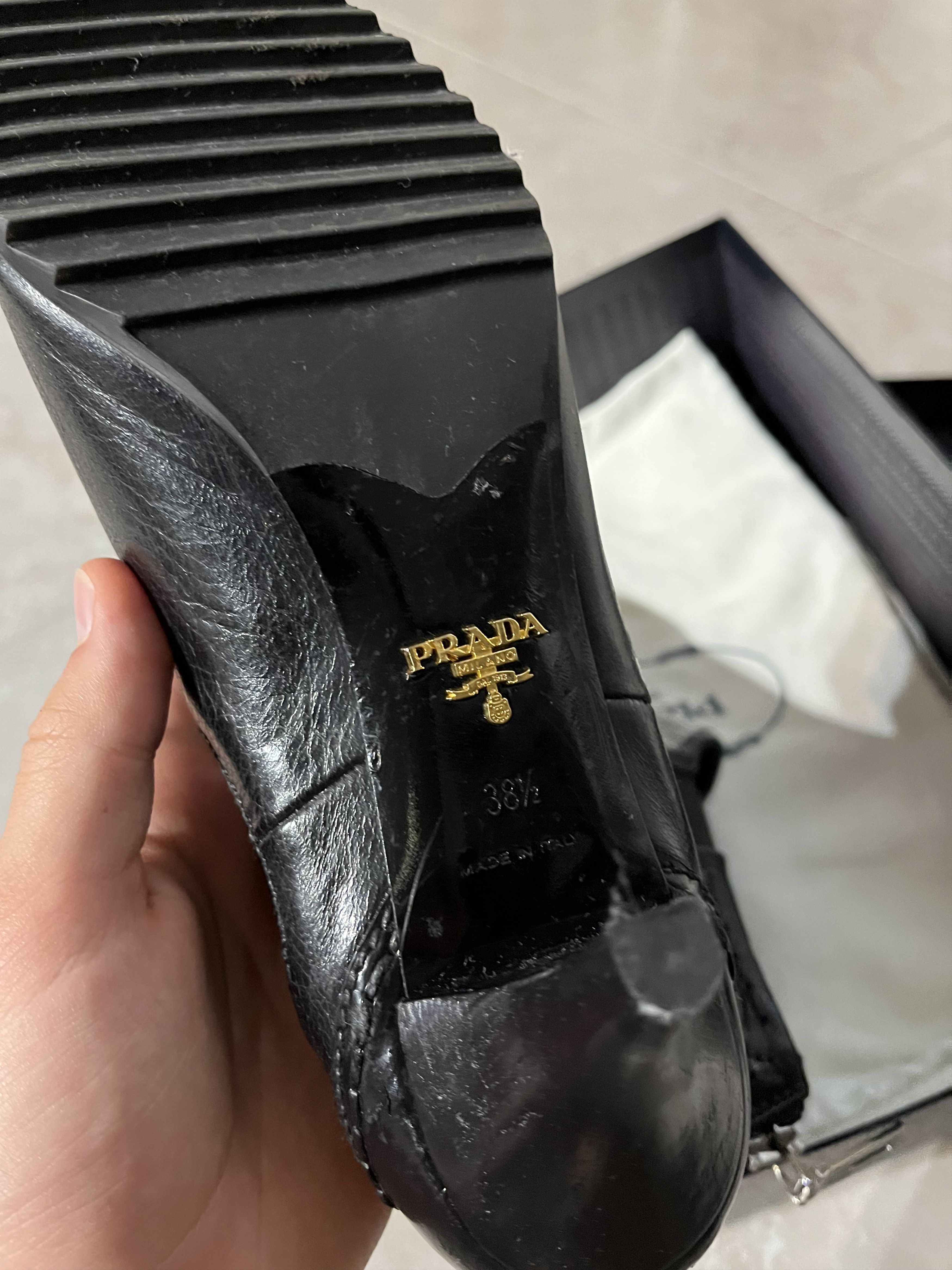 Prada New Prada Women's Heels with a box Size US 8 / IT 38 - 7 Thumbnail