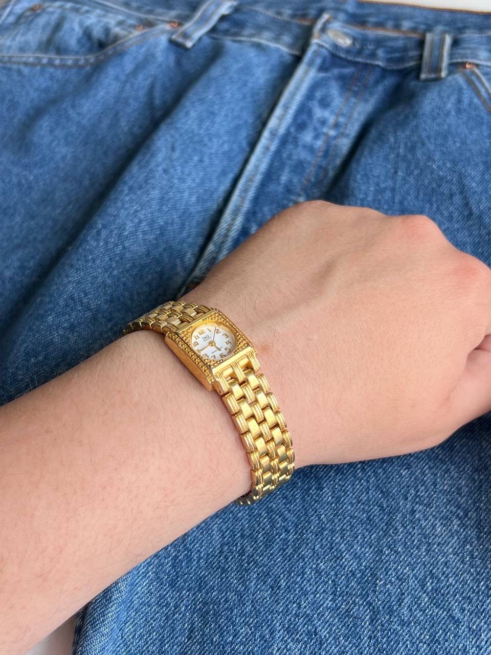Japanese Brand × Vintage Vintage Japanese Style Watch Gold Tone Retro 2000s Size ONE SIZE - 4 Thumbnail