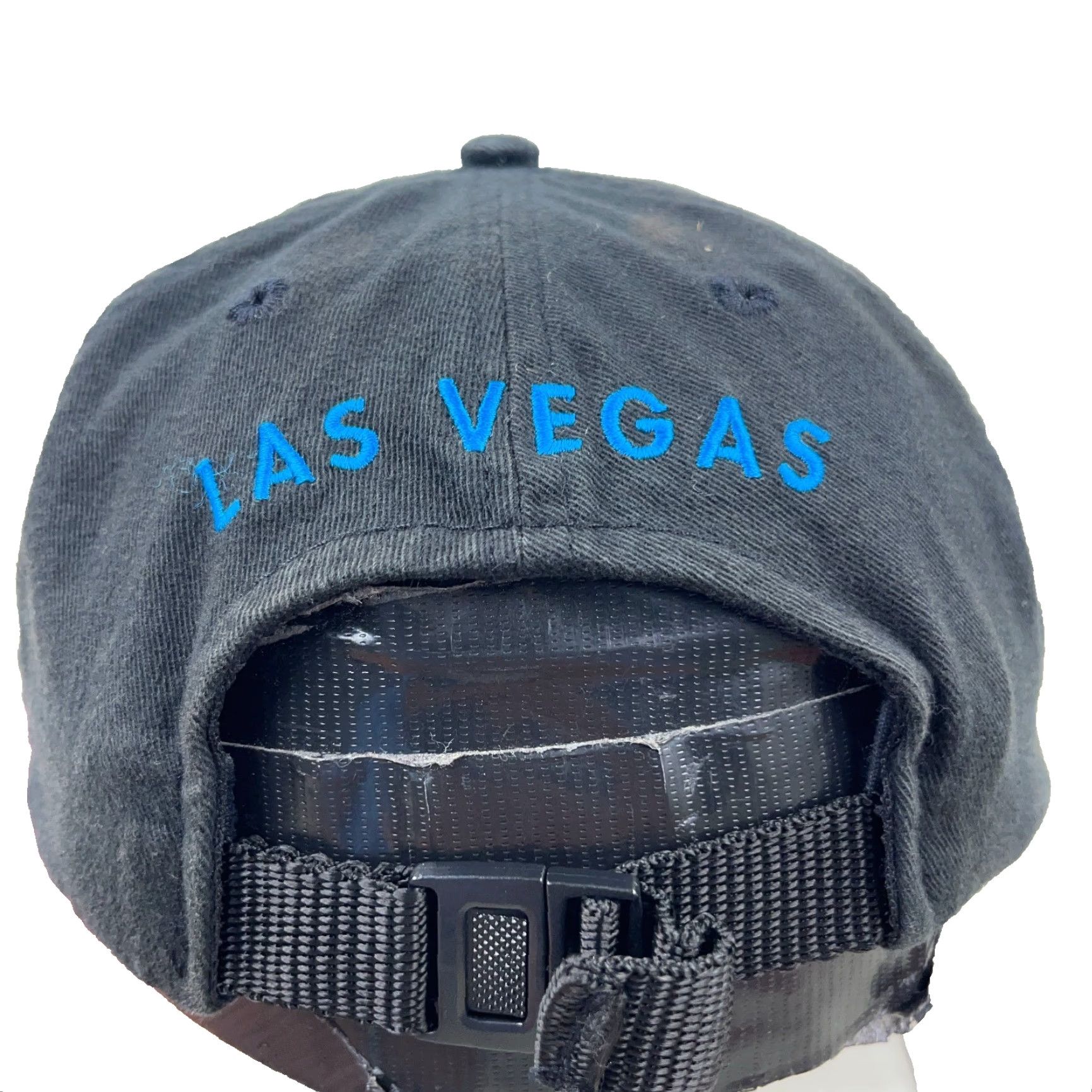 Harley Davidson VINTAGE Harley-Davidson Dad Hat Cap Baseball Hat One Size Black Logo Adjustable Men Adults Black Harley-Davidson Cap 90s Biker Retro Mens Size ONE SIZE - 2 Thumbnail