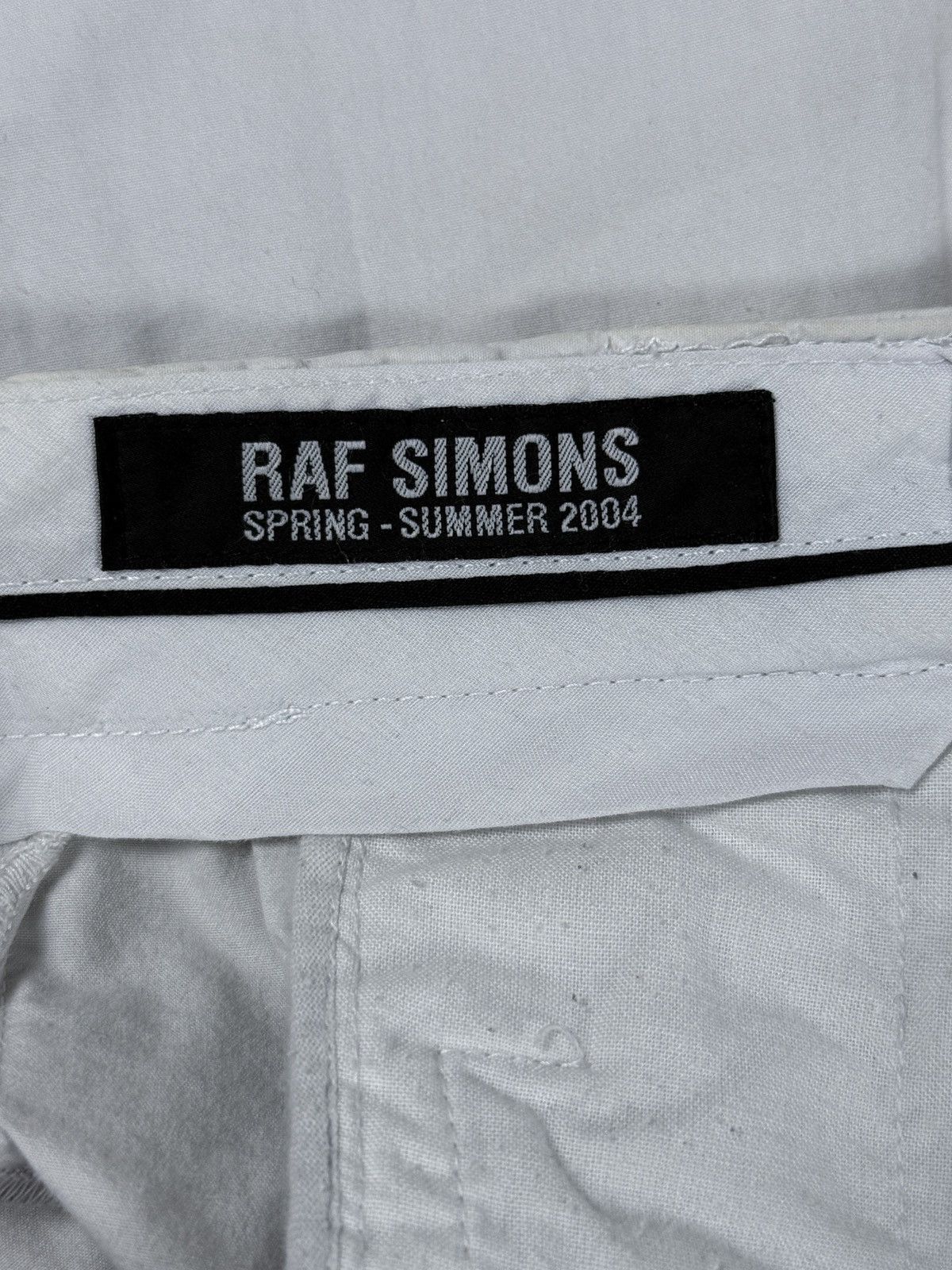 Raf Simons Raf Simons - SS04 Wide Leg Pleated Pants Size US 34 / EU 50 - 8 Thumbnail