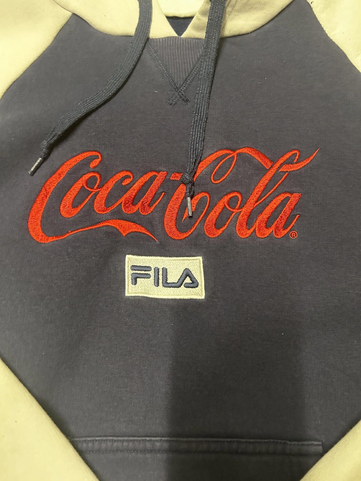 Coca Cola Coca-Cola x FILA Colour Block Hoodie Size US L / EU 52-54 / 3 - 3 Thumbnail