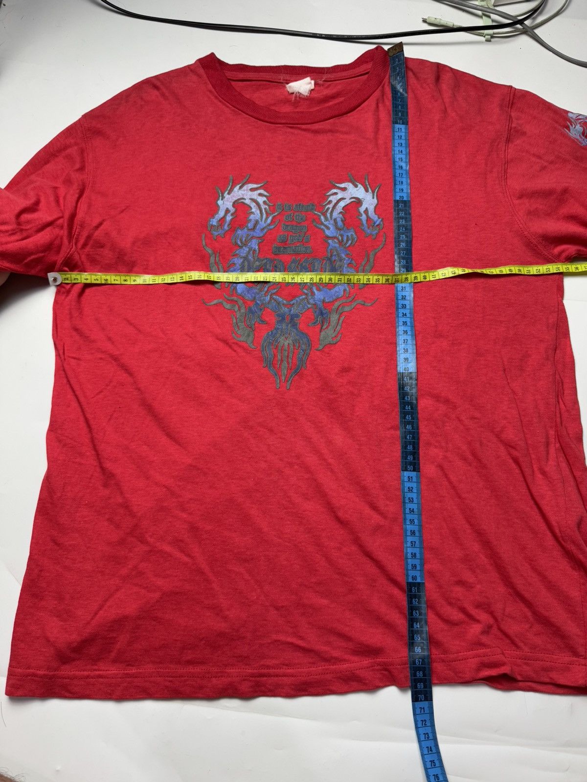 Hysteric Glamour × If Six Was Nine × Japanese Brand Japanese Dragon Glittier Poem Long Lseeve Size US M / EU 48-50 / 2 - 5 Thumbnail