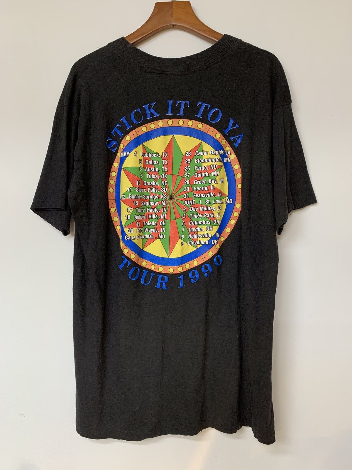 Vintage 1990 Tour SLAUGHTER “Stick It To Ya” Size US L / EU 52-54 / 3 - 2 Thumbnail