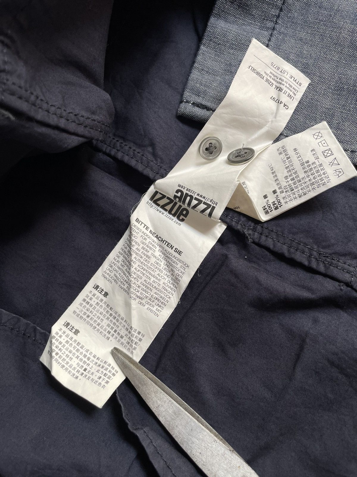 izzue Izzue pacth work button shirt Size US S / EU 44-46 / 1 - 6 Thumbnail