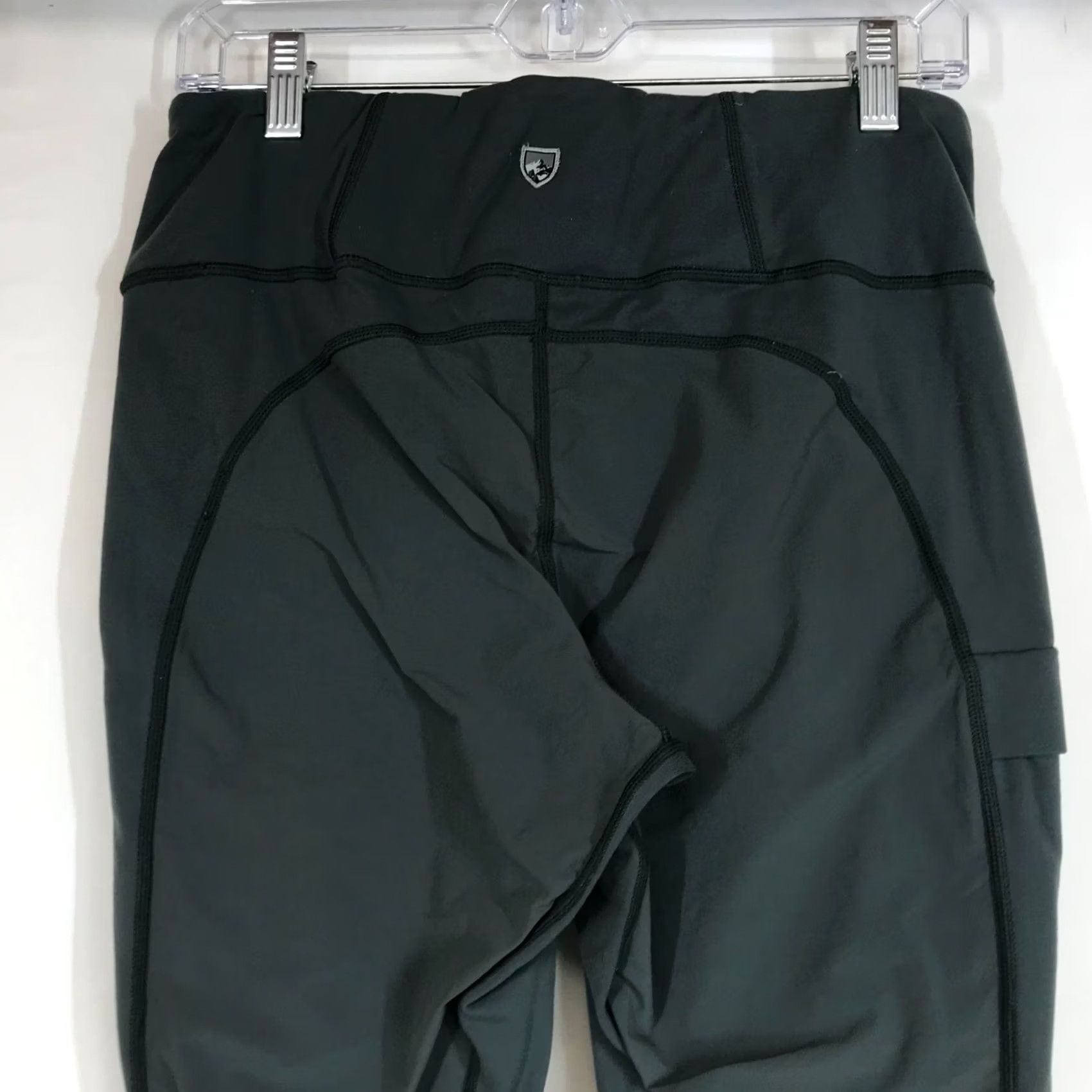 Vintage VINTAGE KUHL WOMEN'S L gray ELASTIC WAIST NYLON BLEND PULL-ON PANTS Size 36" / US 14 / IT 50 - 5 Thumbnail