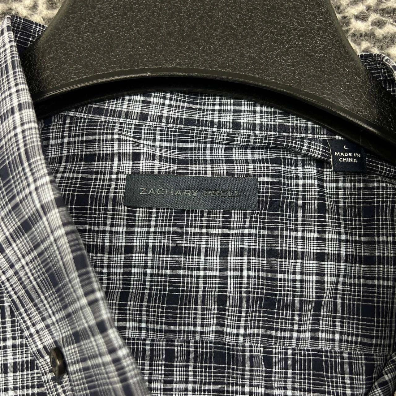 Zachary Prell Zachary Prell Button Down Shirt Men Plaid Collared Cotton L Size US L / EU 52-54 / 3 - 4 Thumbnail