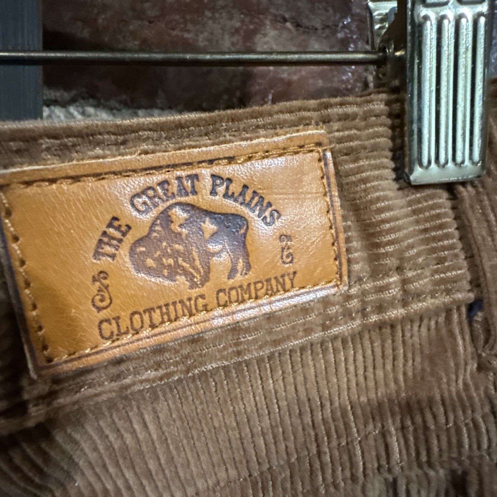 Other Vintage 80s Dead Stock Great Plains Camel Corduroy 36x32 Size US 36 / EU 52 - 4 Thumbnail