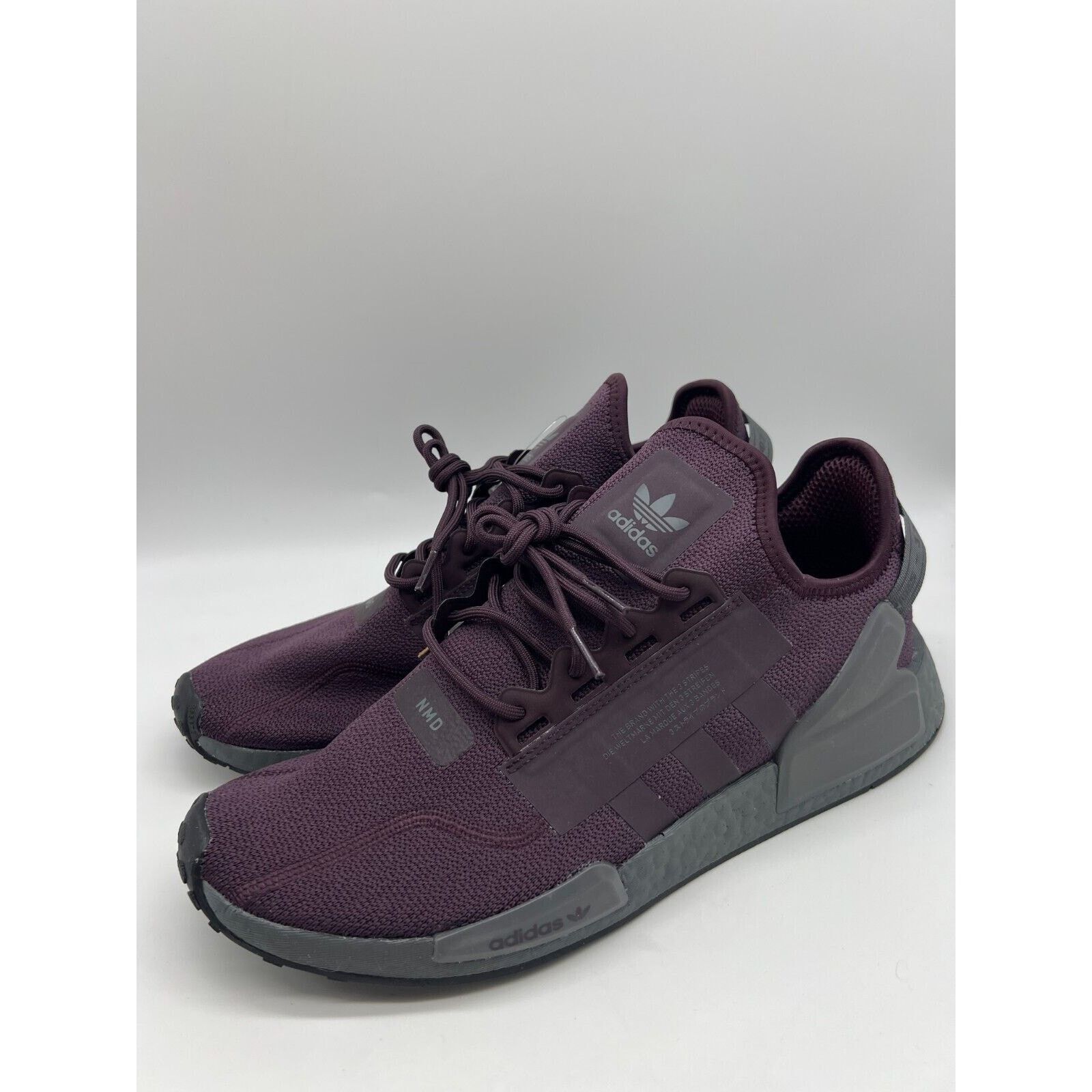 Adidas adidas NMD R1 V2 Originals Shadow Maroon Men's Shoes Size 12 Size US 12 / EU 45 - 9 Thumbnail