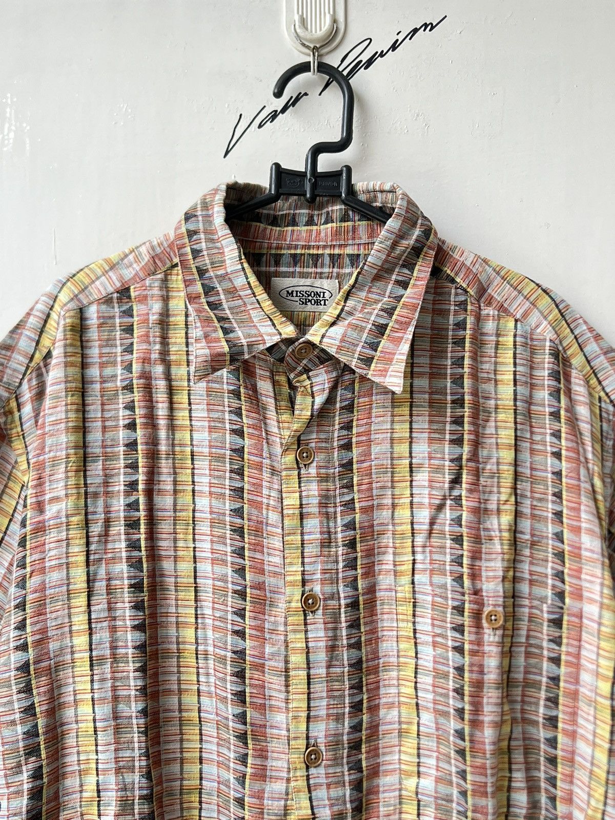 Missoni MISSONI SPORT Signature Motive Shirt Size 54L - 13 Thumbnail