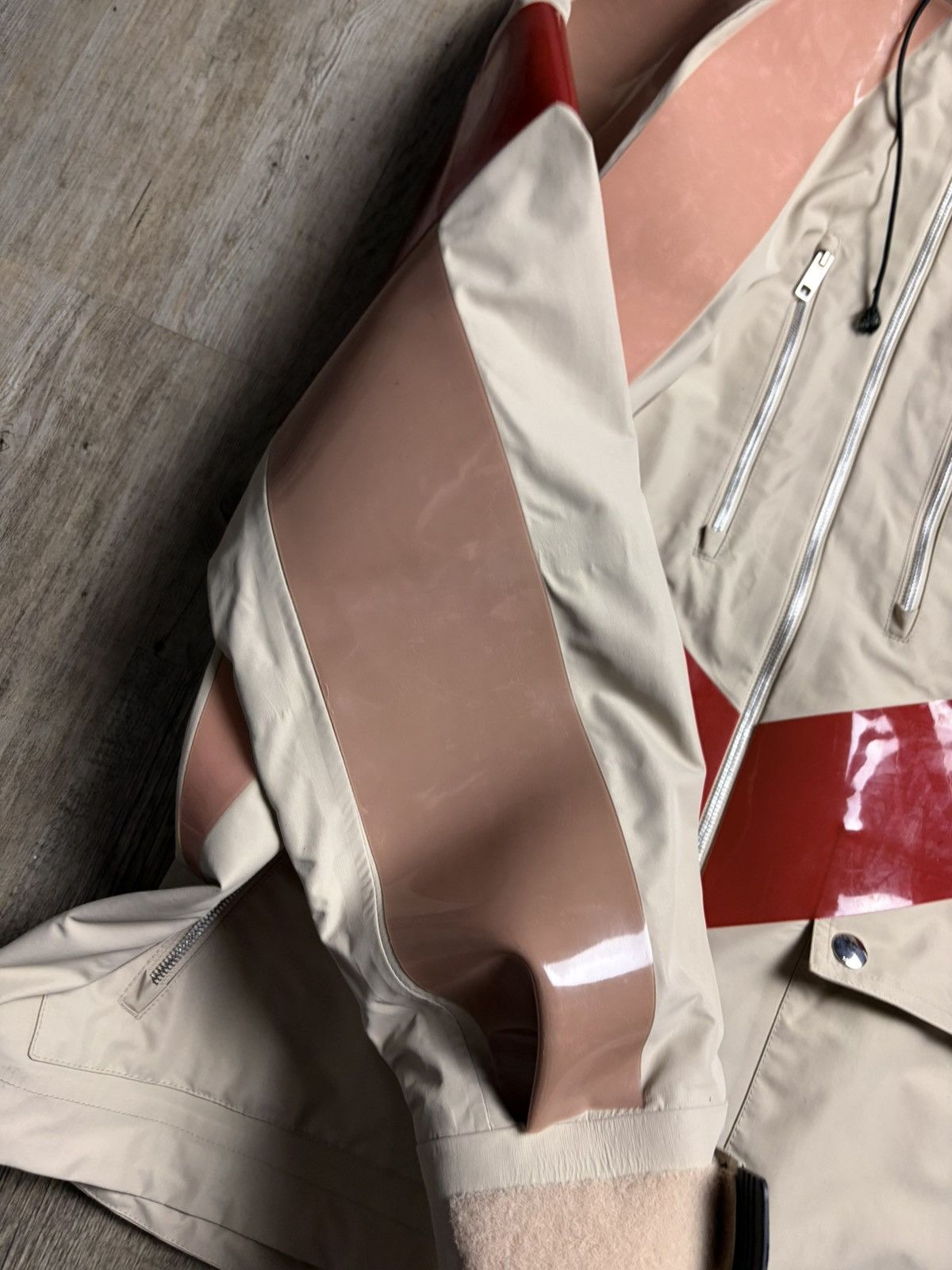 Gucci Gucci FW22 Runway Sample Jacket Graphic Patent Inlays Size US XL / EU 56 / 4 - 9 Thumbnail