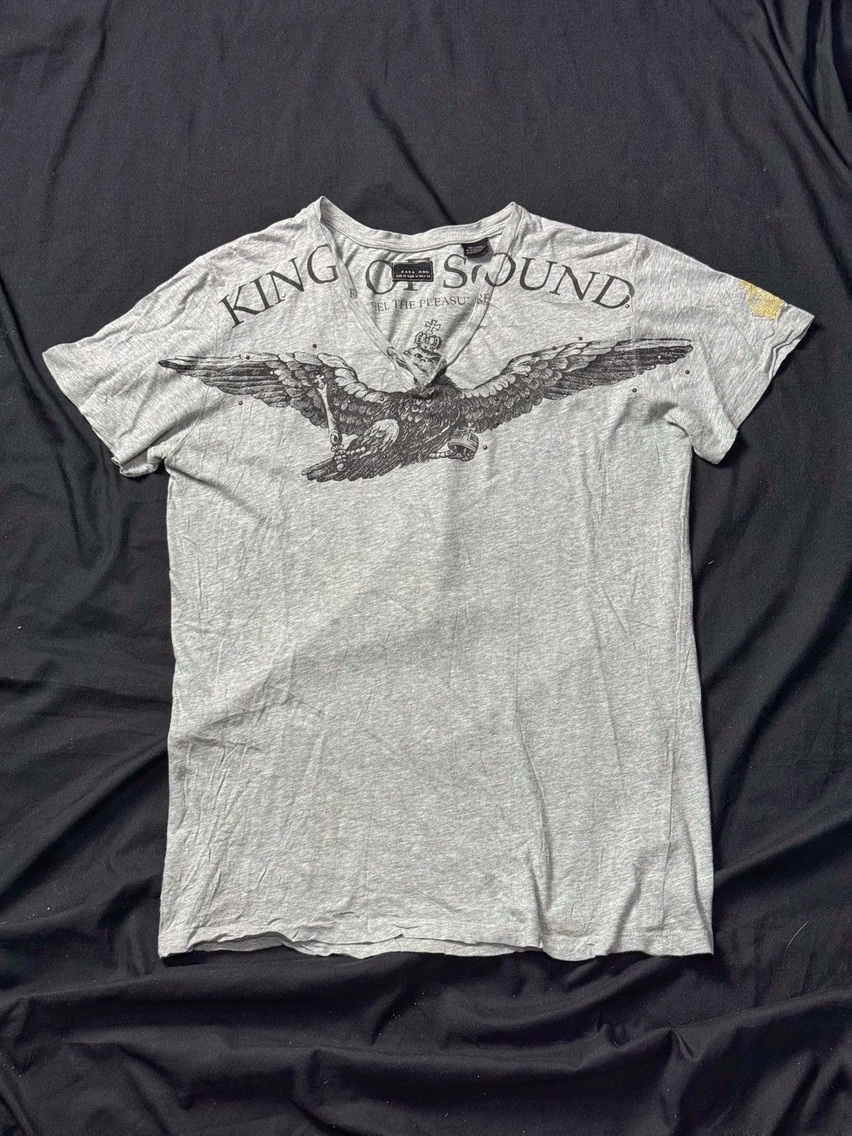 Hysteric Glamour × If Six Was Nine × Japanese Brand Eagle King Of Sound Zara Man tees Size US M / EU 48-50 / 2 - 2 Thumbnail