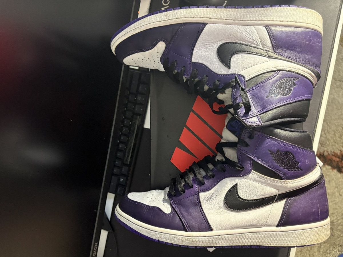Jordan Brand Jordan 1 Court Purple Size US 14 / EU 47 - 5 Thumbnail