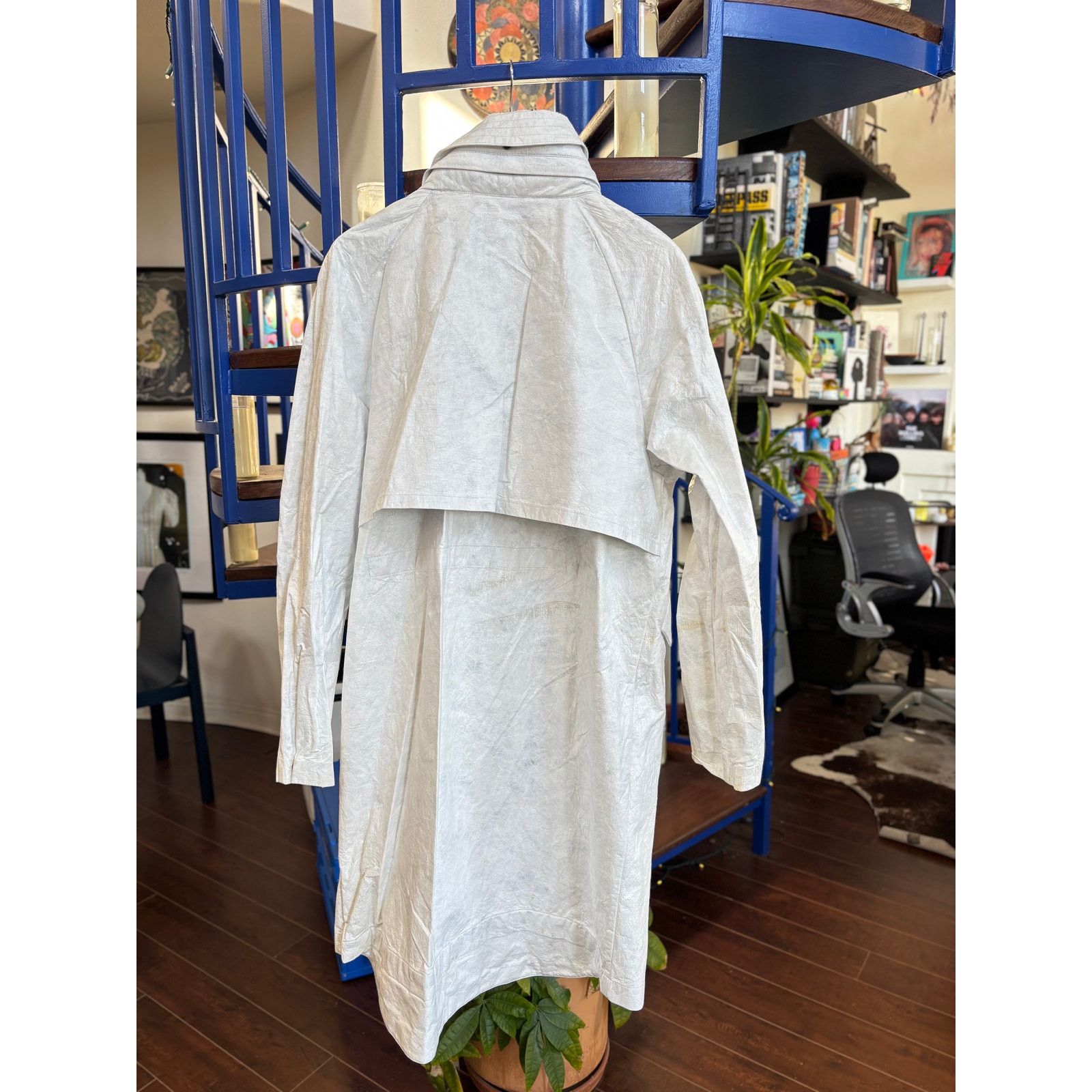 Filippa K Filippa K Grey Lightweight Technical Coat Size L Size US L / EU 52-54 / 3 - 2 Thumbnail