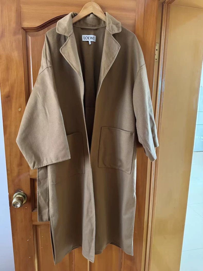 Loewe LOEWE Camel-colored bathrobe style coat Size M / US 6-8 / IT 42-44 - 9 Thumbnail