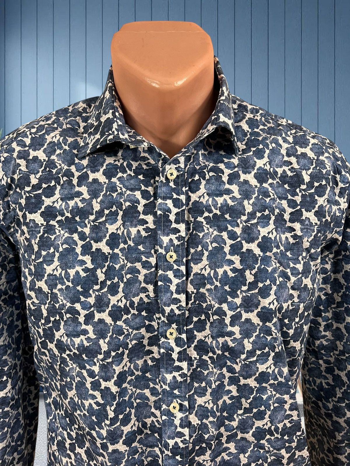 SAND Sand Copenhagen floral shirt size M/L Size US M / EU 48-50 / 2 - 2 Thumbnail