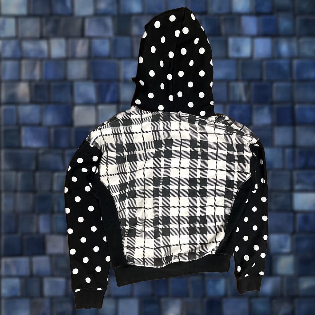 Champion Champion Reverse Weave Hoodie Women’s Small Polka Dot Plaid Black Sweatshirt Size S / US 4 / IT 40 - 1 Thumbnail