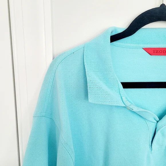 Izod Signature Solid Short Sleeve Polo Size US XXL / EU 58 / 5 - 5 Thumbnail
