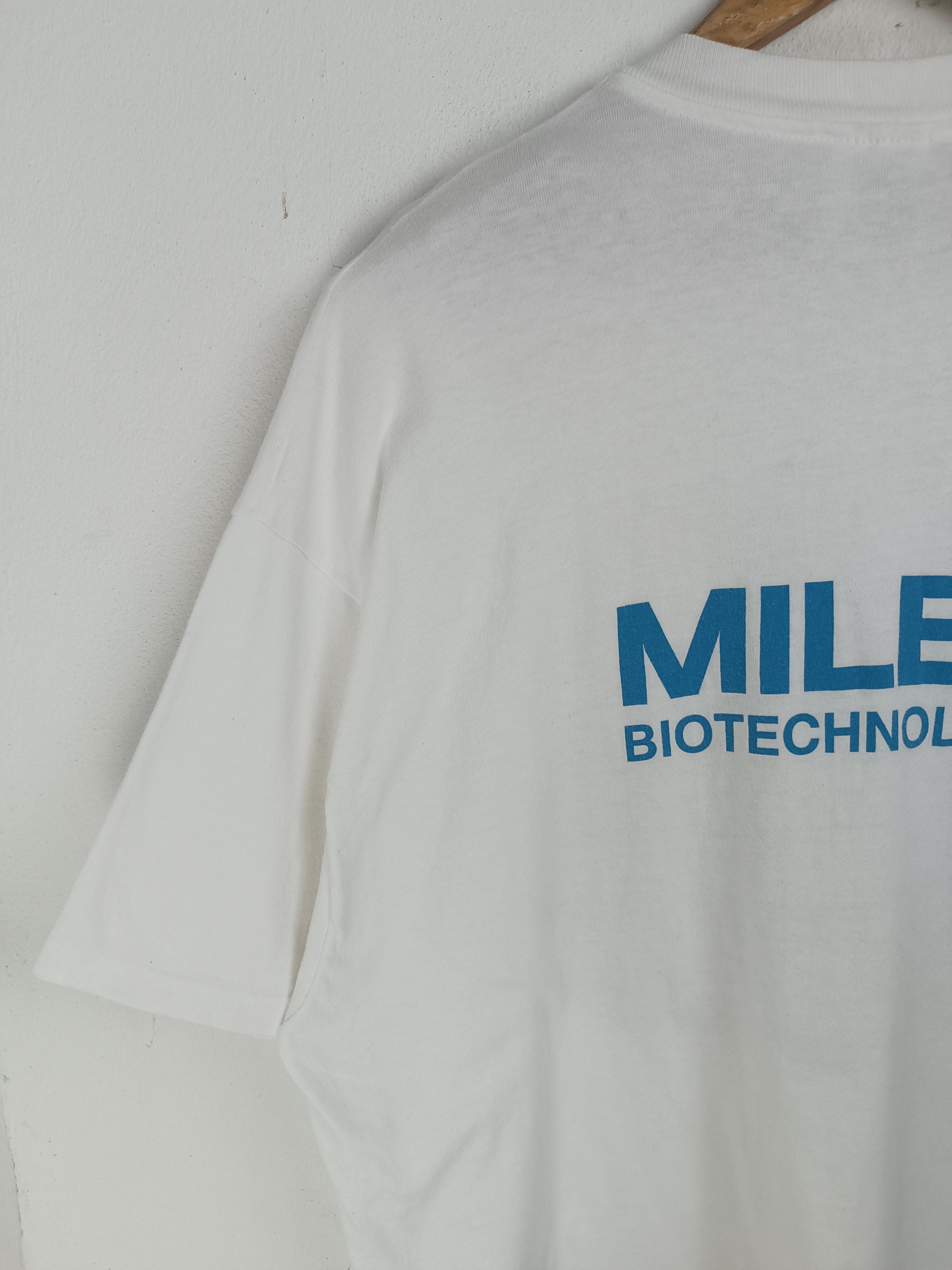 Vintage VINTAGE 90'S BIOTECH BAY NASA INDUSTRIAL VERY RARE TEE Size US XL / EU 56 / 4 - 13 Thumbnail