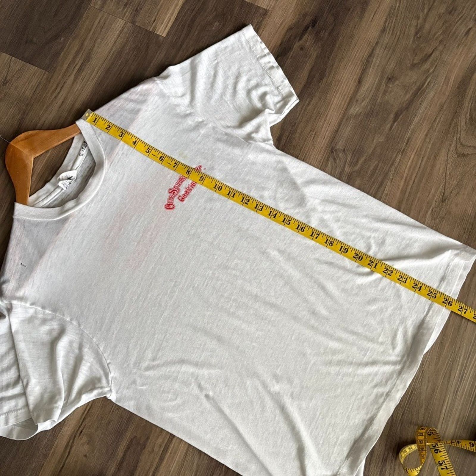 Vintage Vintage 1980s Paper Thin Burnout T-Shirt Men's Size L White Size US L / EU 52-54 / 3 - 4 Thumbnail