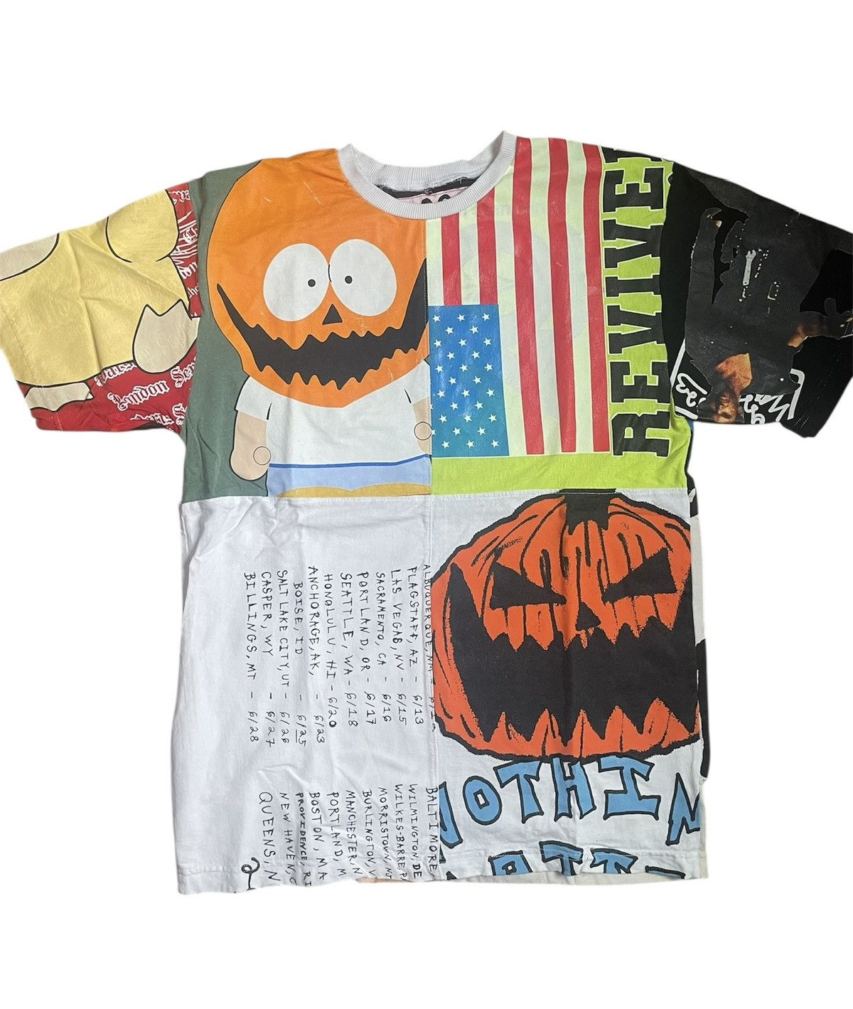 Asspizza Asspizza Patchwork T-Shirt Size US M / EU 48-50 / 2 - 1 Thumbnail