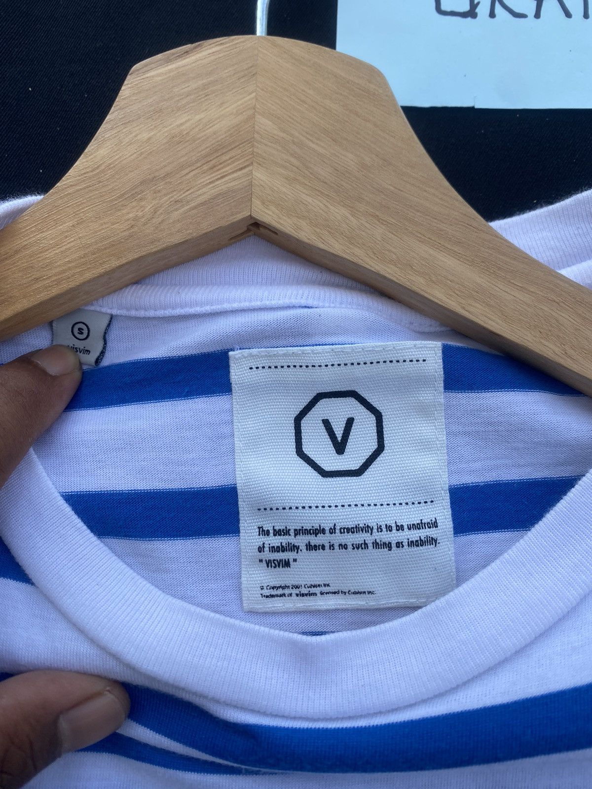 Visvim Rare Visvim Cubism Stripes Tshirt Size US S / EU 44-46 / 1 - 9 Thumbnail