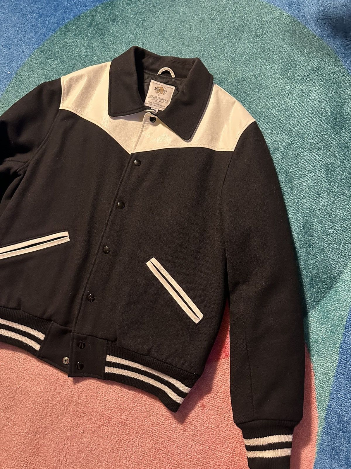 Golden Bear Golden Bear x Butterscotch Pony Boy Varsity Jacket Size US L / EU 52-54 / 3 - 3 Thumbnail