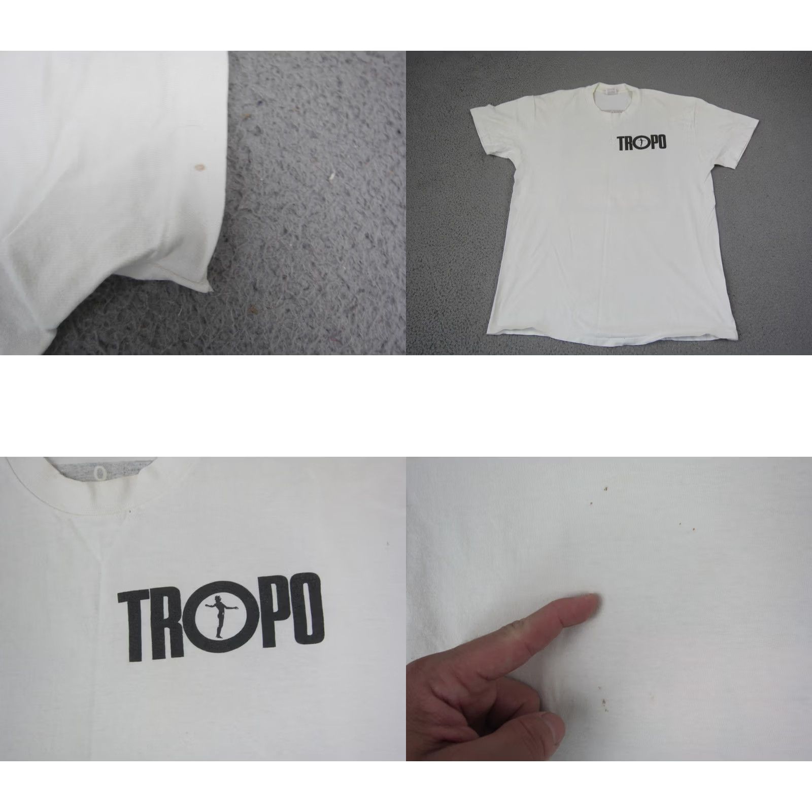 Vintage VINTAGE Maui Surf Shirt Extra Large XL White Tropo Honolua Made in USA 80s Mens Size US XL / EU 56 / 4 - 8 Thumbnail