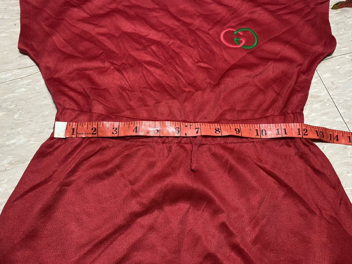 Designer × Gucci Gucci GG 100% cotton red embroidery kid's dress Size XXS / US 00 / IT 34 - 13 Thumbnail