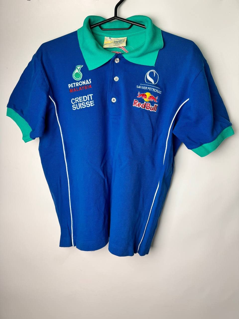 Vintage Vintage Giancarlo Ficichella Red Bull Sauber Petronas Shirt Size US M / EU 48-50 / 2 - 1 Thumbnail